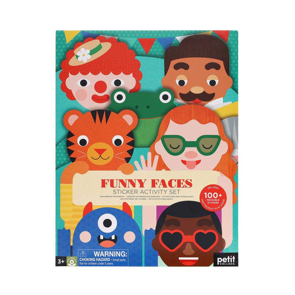Sticker Activity Set - Funny Faces