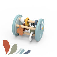 Big Wooden Roller Rattle