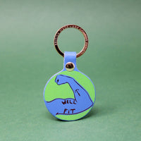 Well Fit Key Fob - Dark Turquoise
