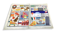 Crinkly Cloth Newspaper - Hello Friends