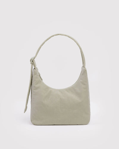 Mini Nylon Shoulder Bag - Celadon