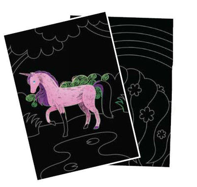 Scratch & Scribble - Magical Unicorns (set of 10)