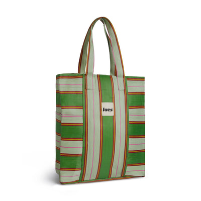 Tote Bag - Green / Mint / Red