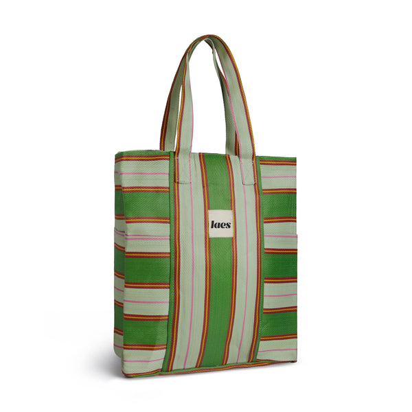 Tote Bag - Green / Mint / Red
