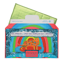 Rainbow Cat Milk Chocolate Bar with Smoky Malt Crunch, Sea Salt & Cinnamon