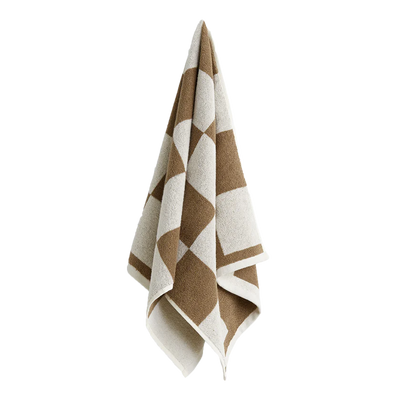 Check Hand Towel - Cappuccino