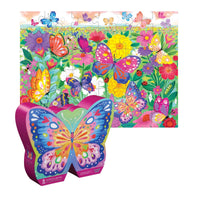 Crocodile Creek Butterfly Garden 36 Piece Floor Puzzle FSC