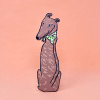 Dog Tails Bookmark - Hot Pink