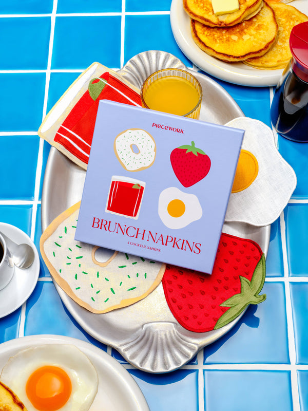 Brunch Cocktail Napkins - Set Of 4
