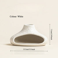 Gohobi Little Chimney Ceramic Aromatherapy Fireplace Burner: White