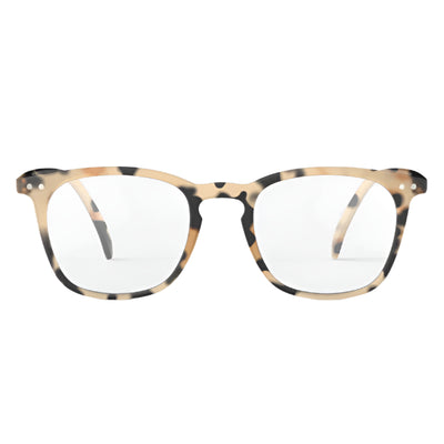 #E Reading Glasses - Light Tortoise