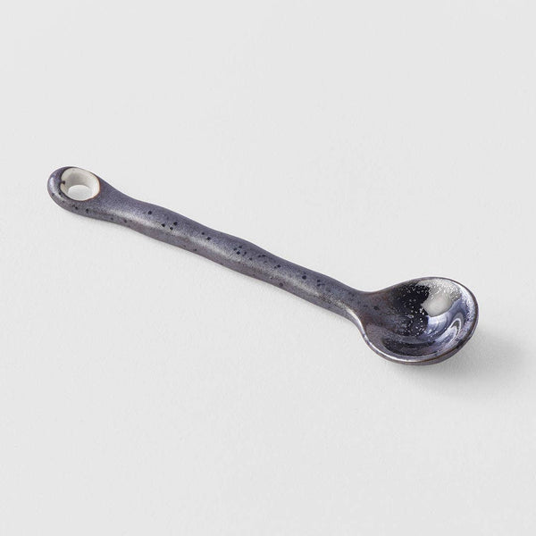 Black Speckle Spoon 12cm