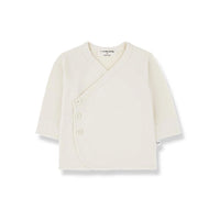 Elodie Long-Sleeve Baby Shirt - Ecru