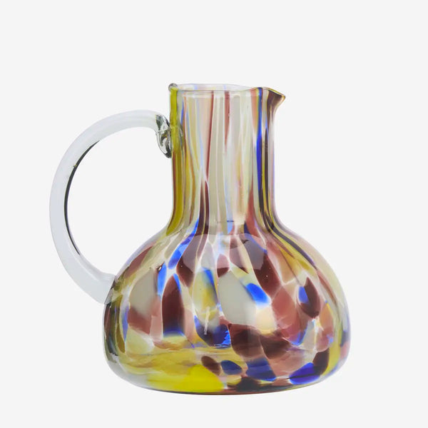 Madam Stoltz - Coloured Glass Jug