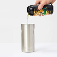 Huski Big Can Cooler - Brushed Stainless
