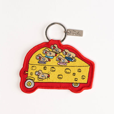 Magpie x Richard Scarry Cheesecar Key Charm