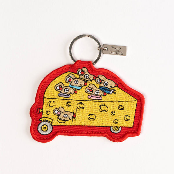 Magpie x Richard Scarry Cheesecar Key Charm
