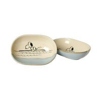 Peanuts Stoneware Dish - Surf's Up