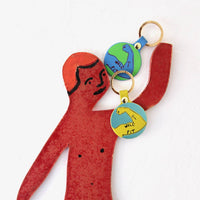 Well Fit Key Fob - Dark Turquoise