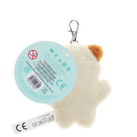 Fluffy keyring bag charm - Cat