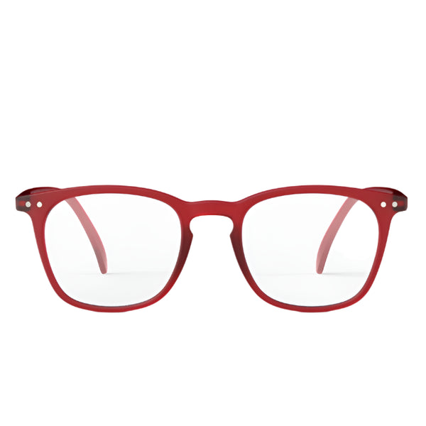 #E Reading Glasses - Rosy Red