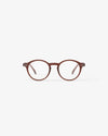 #D Reading Glasses - Mahogany