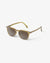 #E Sunglasses - Golden Green