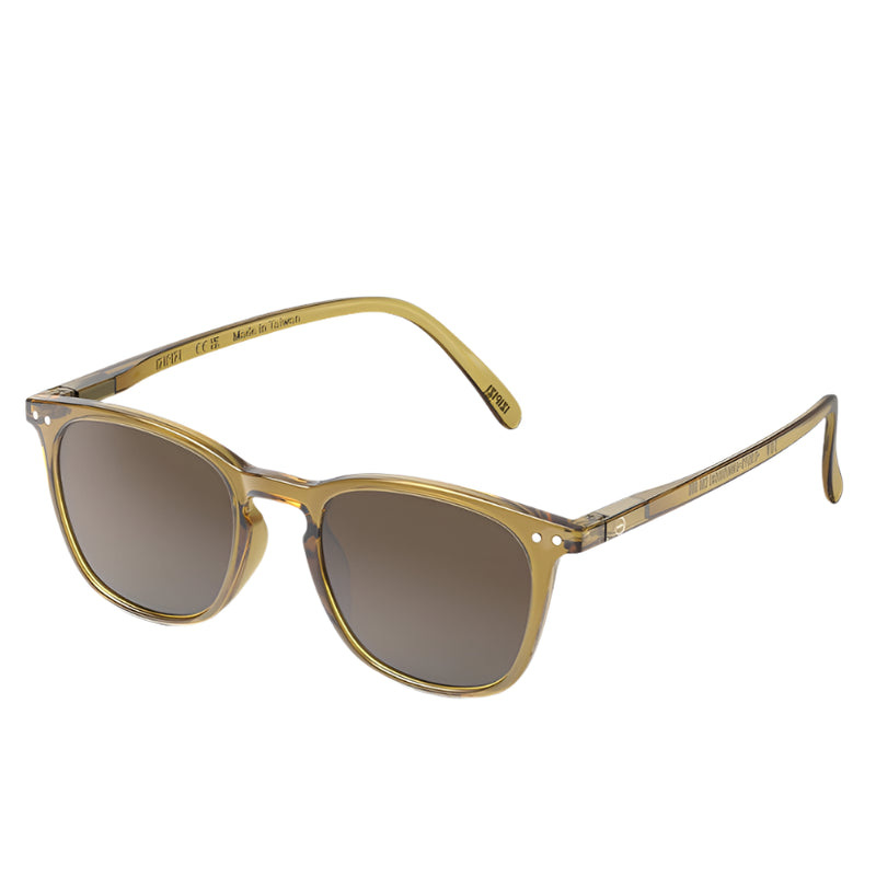 #E Sunglasses - Golden Green
