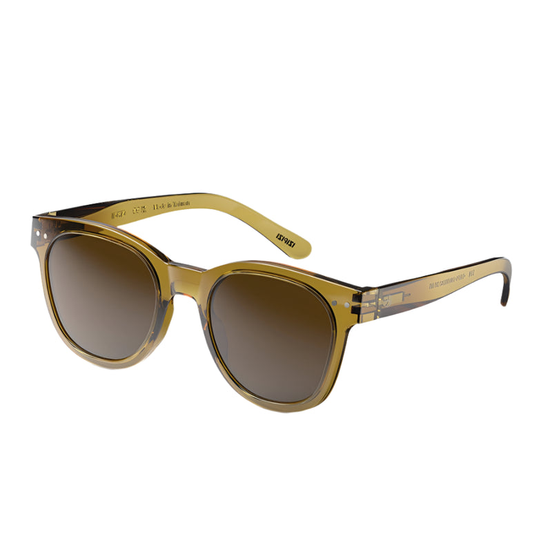 #N Sunglasses - Golden Green