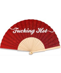 F*cking Hot Glitter fan - 23cm
