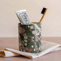 Enamel Everything Pot - The Art of Marbling