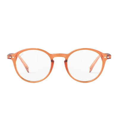 #D Reading Glasses - Orange Smash
