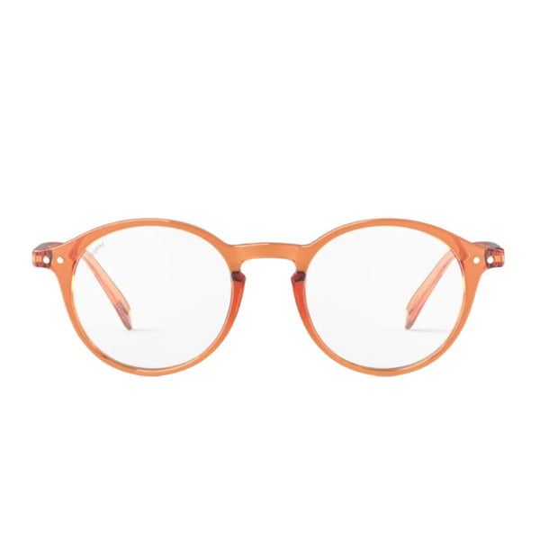 #D Reading Glasses - Orange Smash