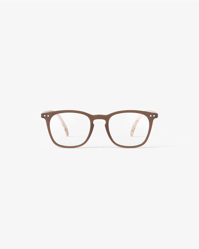 #E Reading Glasses - Light Marble