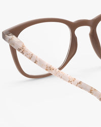 #E Reading Glasses - Light Marble