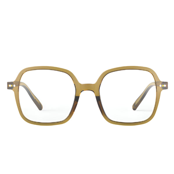 #OFFICE Reading Glasses - Golden Green