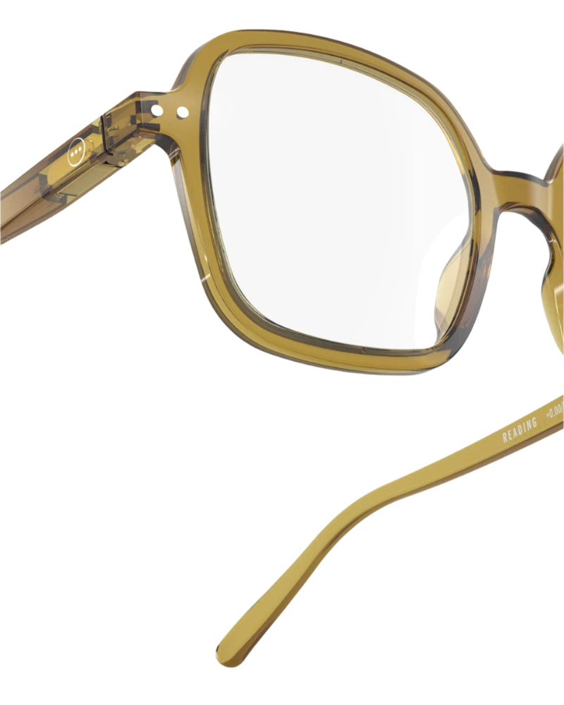 #OFFICE Reading Glasses - Golden Green