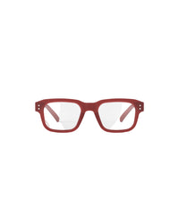 #QUOTE Reading Glasses - Carmine Red