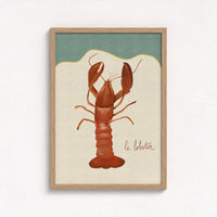 Queen of the Rodeo - Giclee art Print - Le Lobster: A3