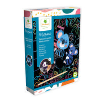 Scratch Art - Baby Animals