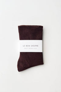 Breezy Sneaker Socks - Dark Cacao