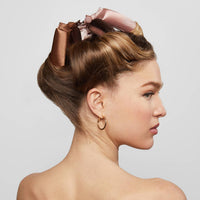 Satin Jumbo Flexi Rods 4pc Set- Rosewood