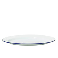 Oval Plate - White