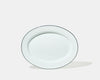 FALCON ENAMELWARE - White Oval Plate