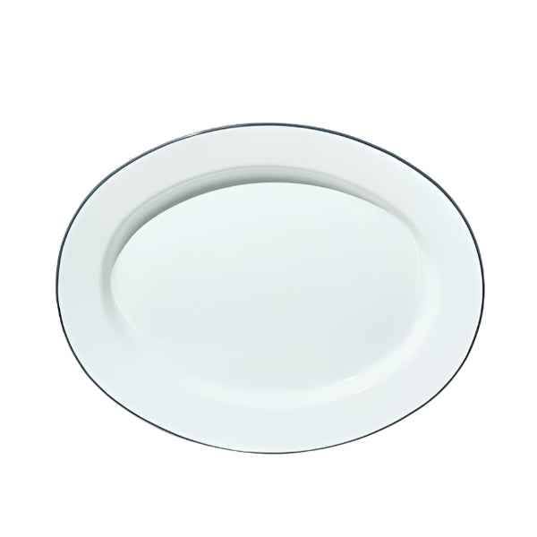 Oval Plate - White