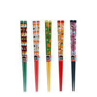 Children's Bamboo Chopsticks - Set of 5