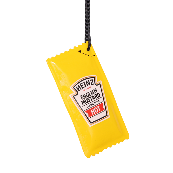 Heinz Mustard Sachet Resin Decoration