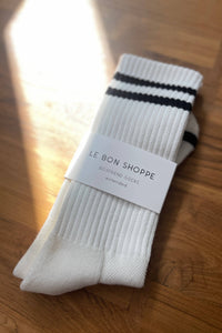 Extended Boyfriend Socks - Moss