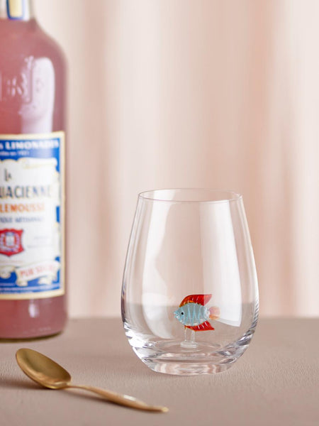 Misa Drinking Glass - Fish