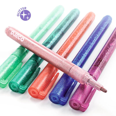Djeco - Sweet Glitter Markers